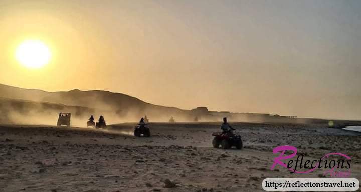 Sunset Safari trip by Quad Bike Hurghada